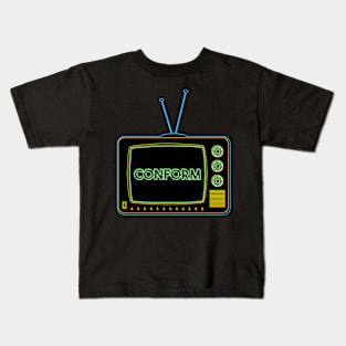 Retro TV | Conform | Pop Art Kids T-Shirt